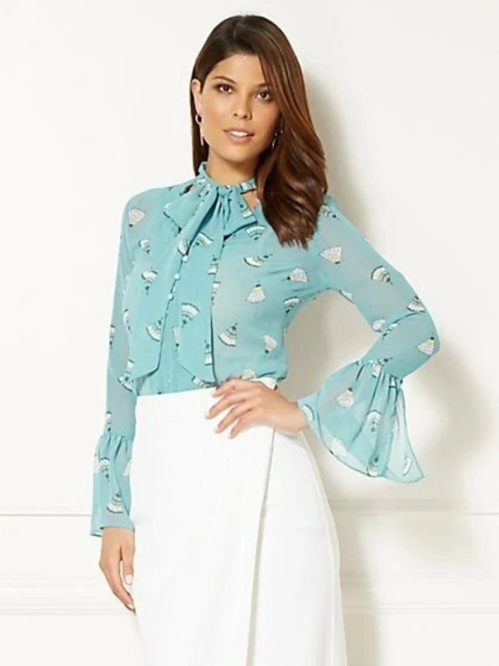 New York & Company Eva Mendes Collection Evie Blouse, size XS